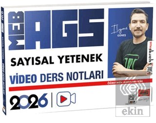 2026 MEB-AGS Öğretmen Adayları İçin Sayısal Yetenek Video Ders Notları