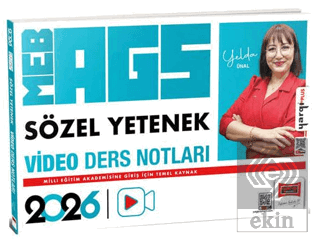 2026 MEB-AGS Öğretmen Adayları İçin Sözel Yetenek Video Ders Notları