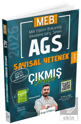 2026 MEB-AGS Sayısal Yetenek Çıkmış Sorular Çözümlü