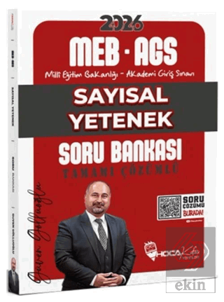 2026 MEB-AGS Sayısal Yetenek Soru Bankası Çözümlü