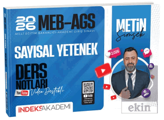 2026 MEB-AGS Sayısal Yetenek Video Ders Notları