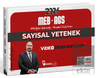 2026 MEB-AGS Sayısal Yetenek Video Ders Notları
