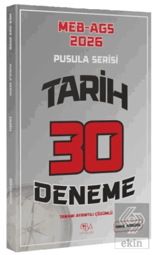 2026 MEB-AGS Tarihin Pusulası 30 Deneme Çözümlü