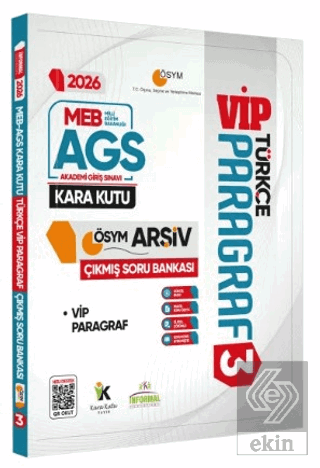 2026 MEB-AGS Türkçenin Kara Kutusu PARAGRAF 3 VİP ÖSYM Çıkmış Soru Hav