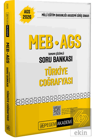 2026 MEB-AGS Türkiye Coğrafyası Soru Bankası Tamamı Çözümlü