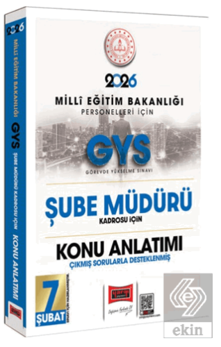 2026 MEB Personelleri İçin GYS Şube Müdürü Kadrosu İçin Çıkmış Sorular