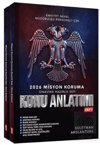 2026 Misyon Koruma Sınavı Hazırlık Konu Anlatım Seti 2 Cilt