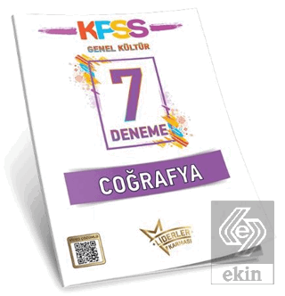 2026 Model - Liderler Karması KPSS Coğrafya Denemeleri