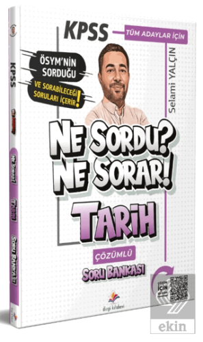 2026 Ne Sordu Ne Sorar Tüm Adaylar İçin KPSS Tarih PDF Çözümlü Soru Bankası