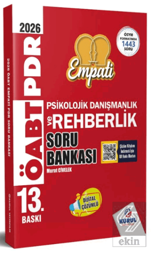 2026 ÖABT Empati Psikolojik Danışmanlık ve Rehberlik Soru Bankası