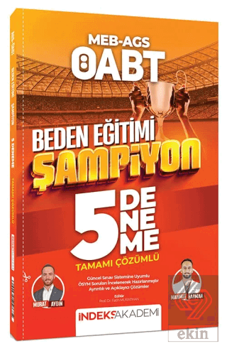 2026 ÖABT MEB-AGS Beden Eğitimi Şampiyon 5 Deneme Çözümlü
