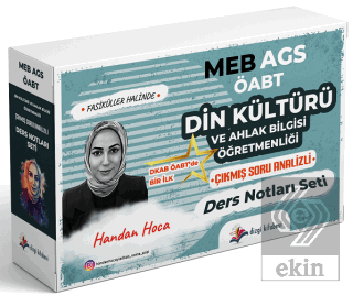 2026 ÖABT MEB-AGS Din Kültürü ve Ahlak Bilgisi Çıkmış Soru Analizli De