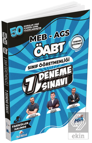 2026 ÖABT MEB-AGS Sınıf Öğretmenliği 7 Deneme Fasikül Çözümlü