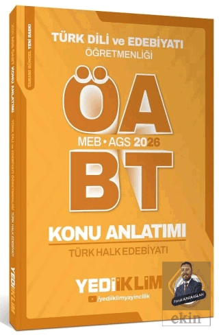 2026 ÖABT MEB-AGS Türk Dili ve Edebiyatı Türk Halk Edebiyatı Konu Anlatımı
