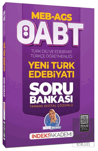 2026 ÖABT MEB-AGS Türk Dili ve Edebiyatı-Türkçe Yeni Türk Edebiyatı Soru Bankası Çözümlü