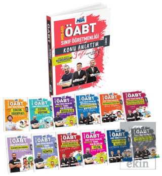 2026 ÖABT Sınıf Öğretmenliği Konu Anlatımlı 12 Fasikül Set