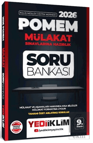 2026 POMEM Mülakat Sınavlarına Hazırlık Tamamı Özet Anlatımlı Soru Ban
