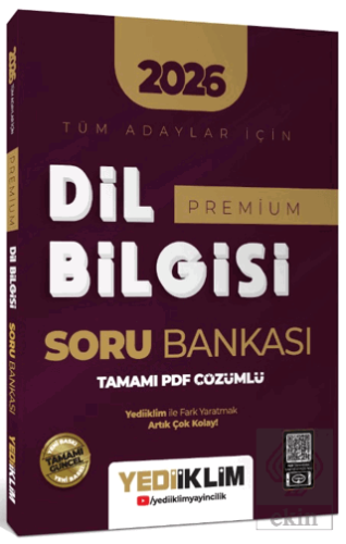 2026 Tüm Adaylar İçin Dil Bilgisi Premium Tamamı PDF Çözümlü Soru Bank