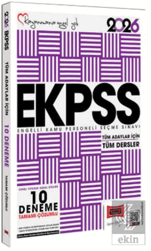 2026 Tüm Adaylar İçin EKPSS GK-GY Tüm Dersler Tamamı Çözümlü 10 Deneme