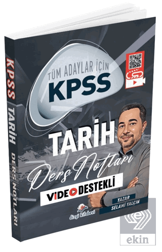 2026 Tüm Adaylar İçin KPSS Tarih Video Destekli Ders Notları