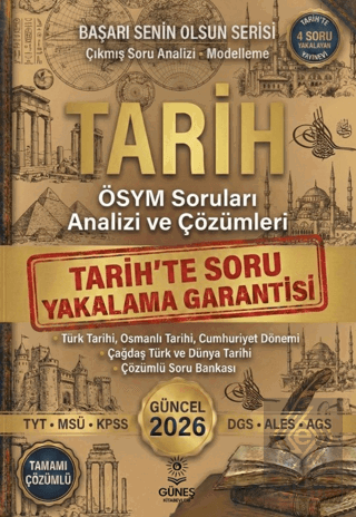 2026 TYT-MSÜ-KPSS-DGS-ALES-AGS Tarih ÖSYM Soruları Analizi ve Çözümleri