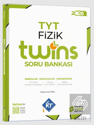 2026 TYT Twins Fizik Soru Bankası Hüseyin Gazi Yücel KR Akademi Yayınl