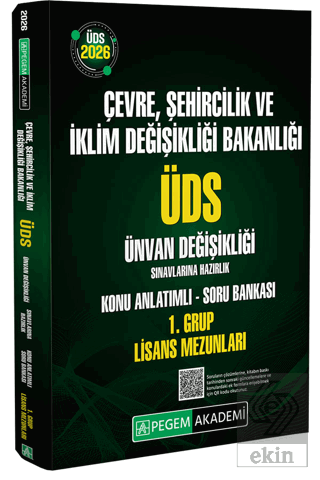 2026 ÜDS Çevre Şehircilik ve İklim Değişikliği Bakanlığı ÜDS Ünvan Değ