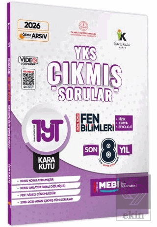 2026 YKS-TYT Fen Bilimleri Karakutu ÖSYM Çıkmış Soru Bankası Çözümlü K