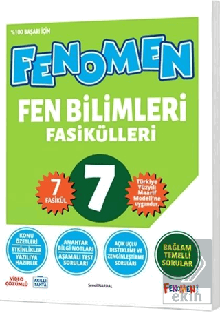 2027 7. Sınıf Fen Bilimleri Fasikül Seti Maarif Model