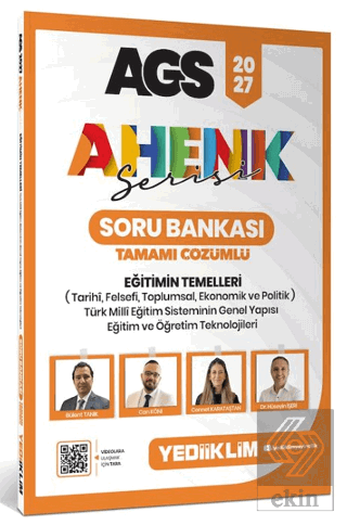 2027 AGS Ahenk Serisi Eğitimin Temelleri Tamamı Çözümlü Soru Bankası