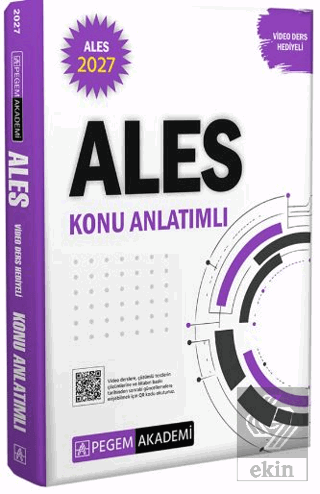 2027 ALES Konu Anlatımlı (Video Ders Hediyeli)