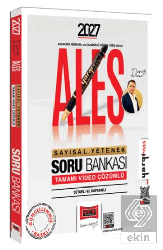 2027 ALES Sayısal Yetenek Tamamı Video Çözümlü Soru Bankası