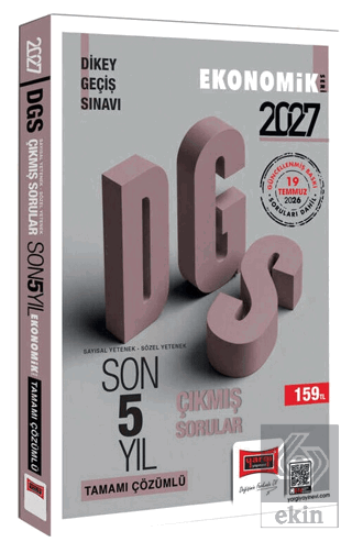 2027 DGS Sayısal-Sözel Yetenek Tamamı Çözümlü Son 5 Yıl Çıkmış Sorular