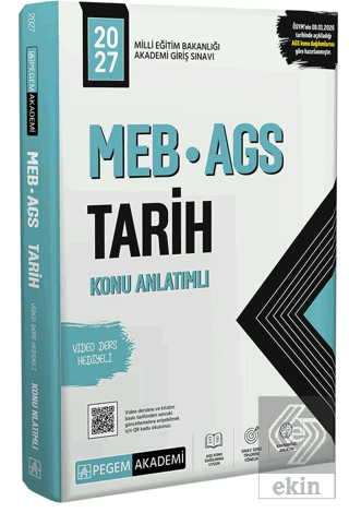 2027 MEB AGS Konu Anlatımlı Tarih
