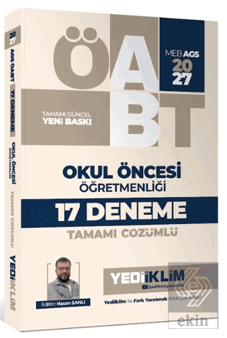 2027 MEB AGS ÖABT Okul Öncesi Öğretmenliği Tamamı Çözümlü 17 Deneme Ha