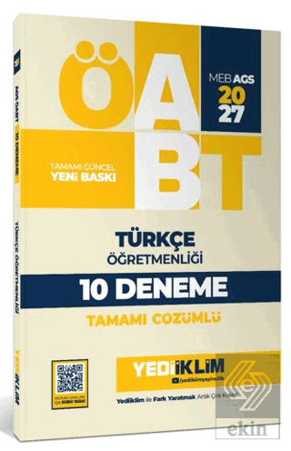 2027 MEB AGS ÖABT Türkçe Öğretmenliği Tamamı Çözümlü 10 Deneme Kolekti