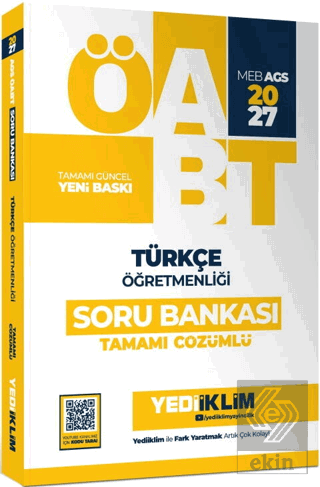 2027 MEB AGS ÖABT Türkçe Öğretmenliği Tamamı Çözümlü Soru Bankası Kole