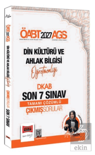 2027 ÖABT AGS Din Kültürü ve Ahlak Bilgisi Öğretmenliği DKAB Tamamı Çö