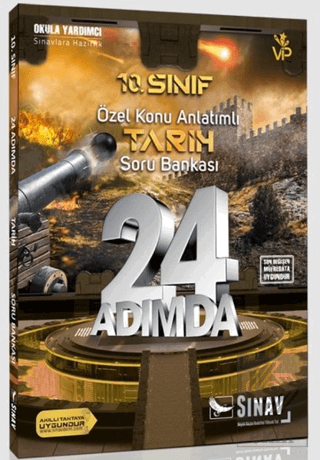 2019 24 Adımda 10. Sınıf Özel Konu Anlatımlı Tarih