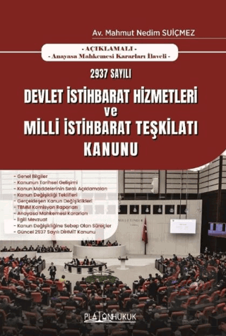 2937 Sayılı Devlet İstihbarat Hizmetleri ve Milli İstihbarat Teşkilatı Kanunu