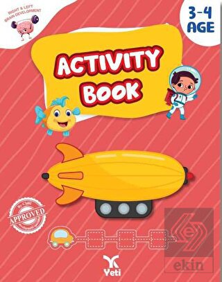 3-4 Age Activity Book