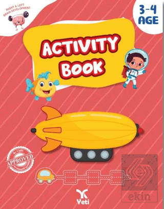 3-4 Age Activity Book