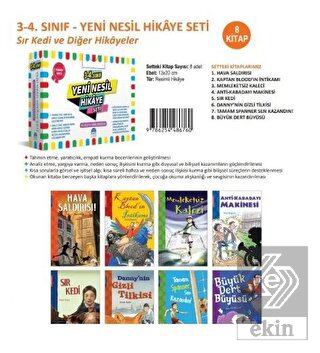 3-4.Sınıf Yeni Nesil Hikaye Seti