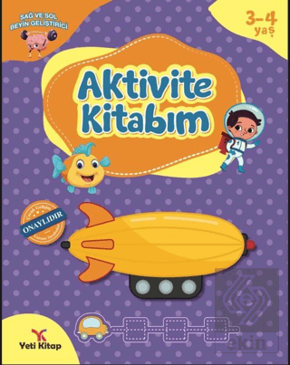 3-4 Yaş Aktivite Kitabım