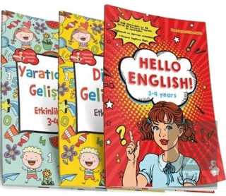 3-4 Yaş Çocuklar İçin Etkinlik Serisi Set (3 Kitap