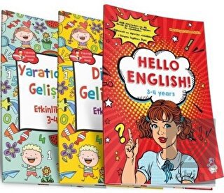 3-4 Yaş Çocuklar İçin Etkinlik Serisi Set (3 Kitap