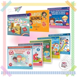 3-7 Yaş Çocuklar İçin IQ Zeka ve Dikkat Geliştiren