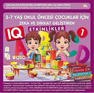 3-7 Yaş Okul Öncesi Çocuklar İçin Zeka ve Dikkat G