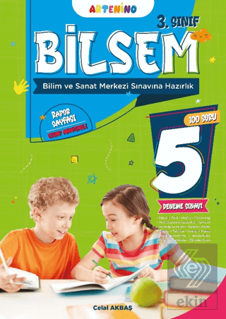 3. Sınıf 2025 BİLSEM Sınavına Hazırlık 5'li Deneme Sınavı