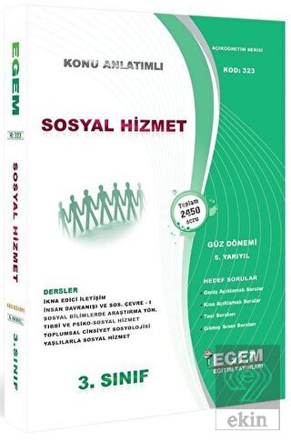 3. Sınıf 5. Yarıyıl Sosyal Hizmet Konu Anlatımlı S